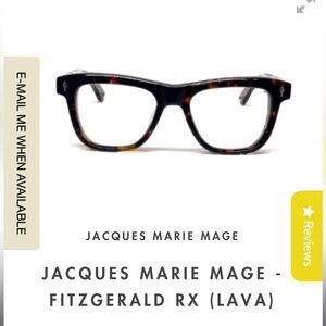 Jacques Marie Mage Glasses